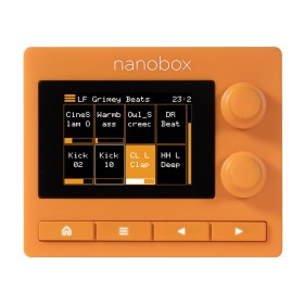 1010music nanobox tangerine Настольные сэмплеры и драм-машины